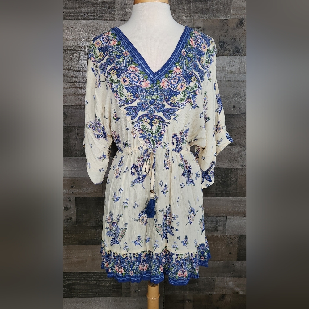Cream Boho Dress
